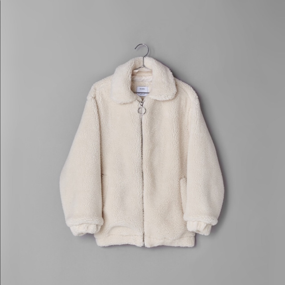 Teddy Coat - Oversized faux shearling jacket